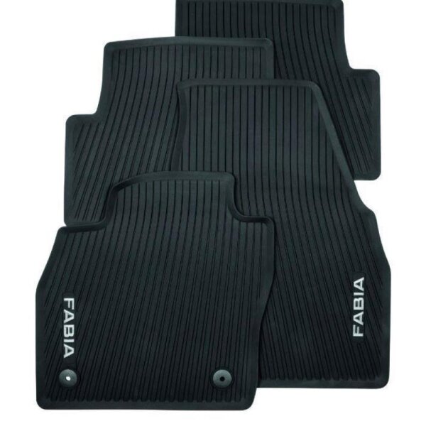 Skoda Gummifußmatten-Set Fußmatten Fabia IV (PJ)  6VB061500