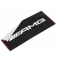 Mercedes Benz Strandtuch AMG weiß schwarz  rot 100%...
