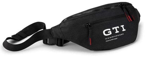 Volkswagen GTI Gürteltasche Schwarz, rot, weiß