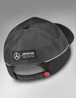 Mercedes-Benz Cap Team schwarz, recyceltes Polyester