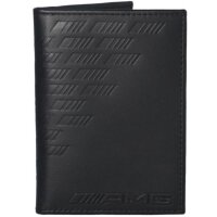 Mercedes Benz AMG Fahrzeugscheinmäppchen schwarz, Rindleder