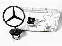 Mercedes-Benz Stern Motorhaube Schwarz Original