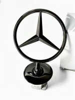 Mercedes-Benz Stern Motorhaube Schwarz Original