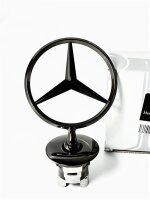 Mercedes-Benz Stern Motorhaube Schwarz Original