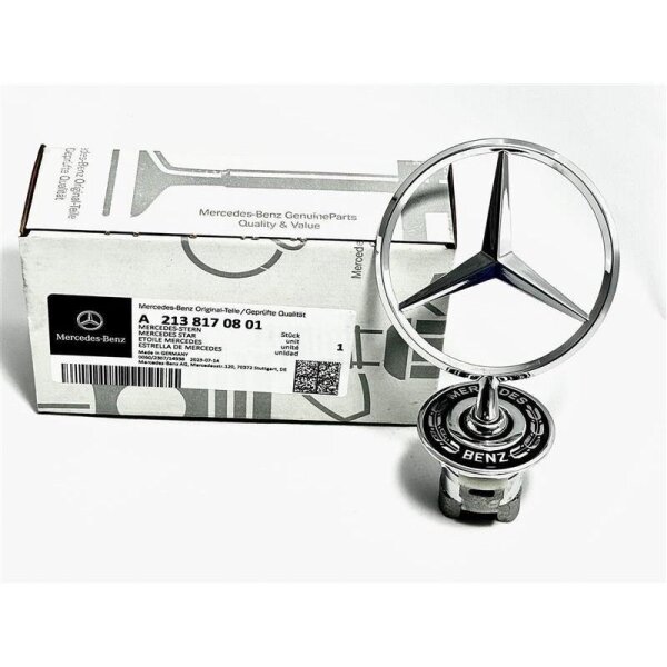 Mercedes Benz Stern, original Ersatzteil, Emblem Stern C-/E-/CLK-/S-Klasse