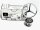 Mercedes-Benz Stern, original Ersatzteil, Emblem Stern C-/E-/CLK-/S-Klasse
