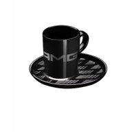 Mercedes-Benz AMG Espressotassen 2er-Set 80 ml schwarz...