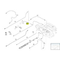 Original  Mercedes Benz Kraftstoffleitung Dieselfahrzeuge 415 A4154760102