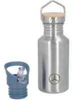 Mercedes-Benz Trinkflasche Kinder silber/ blau,...