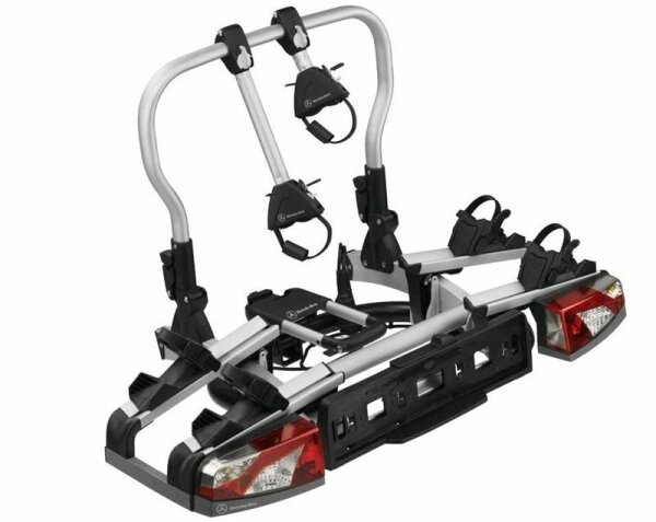 Mercedes-Benz Heckfahrradträger, für Anhängevorrichtung, klappbar, 2 Fahrräder, ECE