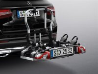 Mercedes-Benz Heckfahrradträger, für Anhängevorrichtung, klappbar, 2 Fahrräder, ECE