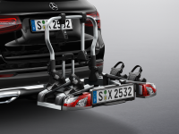 Mercedes-Benz Heckfahrradträger, für Anhängevorrichtung, klappbar, 2 Fahrräder, ECE