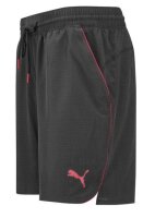 Mercedes AMG Sporthose Herren schwarz / rot, S