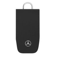 Mercedes-Benz schwarz, Rindleder / Edelstahl...
