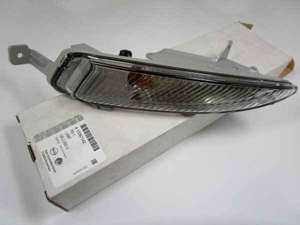 Original Opel Astra J BJ .12 Blinkerleuchte vorne links 13367142