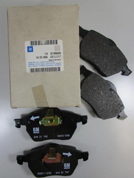 Opel Bremsklötze Opel Adam