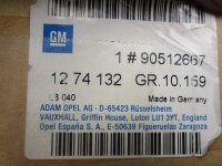 Oprginal Opel Wischergestänge rontscheibenwischer Vectra B 90512667