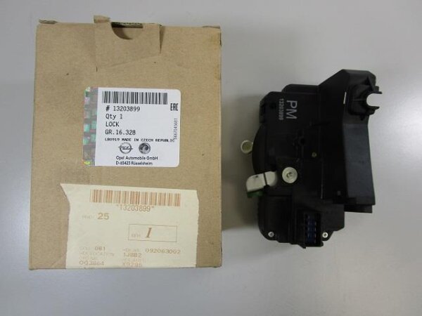 Original GM Opel Türschloss vorne links für Opel Corsa C Meriva A 13203899