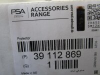 Opel Crossland-X Ladekantenschutz Aluminium-Look