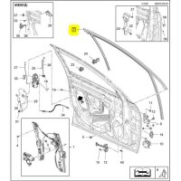 Original Opel Insignia A Abdichtung Vordertür rechts 22892532