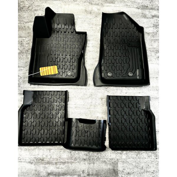 Original Jeep Gummifußmatten Set mit Jeep Logo K82214651AC