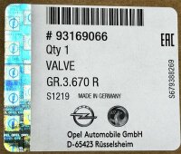 Opel Dichtung Abgasrückführung Ventil