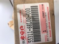 1x Original Suzuki Bremsscheibe 55311-68L00