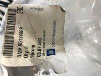 Original Opel Spiralfeder hinten Mokka/Mokka X 95174969