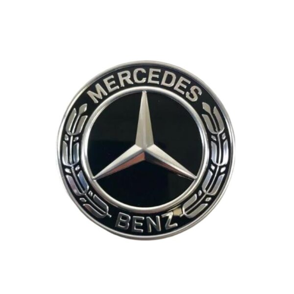 Mercedes-Benz Emblem schwarz Motorhaube W177 A-Klasse