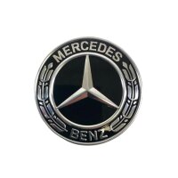 Mercedes-Benz Emblem schwarz Motorhaube W177 A-Klasse