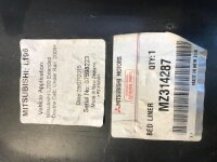 Mitsubishi Laderaumwanne L169 MZ314287