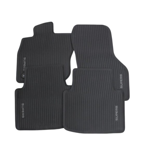 Skoda Superb IV Allwetterfußmatten-Set 4-teiliger Satz