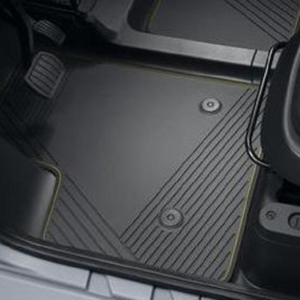 Opel Gummimatten Satz Vorne Lisere Jaune Gelb  ROCKS-E