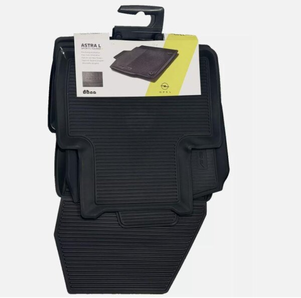 Opel Astra OV5 Gummifußmatten Vorne +Hinten