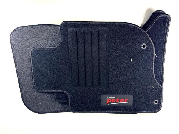 Mitsubishi Autohaus Peter Velour Matten 5577 L200 Doppelkabiener ab BJ 2015