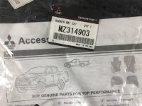 Original Mitsubishi Fußmatten 4er Ste MZ314903 Double Cap Club Cap