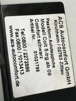 Autohaus Peter Velour Matten 4er Set Colt 5Trg. ab BJ...