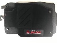 Mitsubishi Autohaus Peter Velour Matten 4er Set 17023502 Club Cap ab BJ 2015