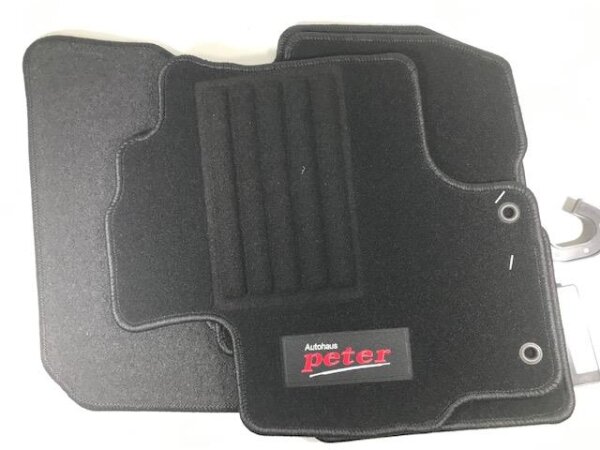 Mitsubishi Autohaus Peter Velour Matten 4er Set Outlander Hybid 5580 sb BJ2019