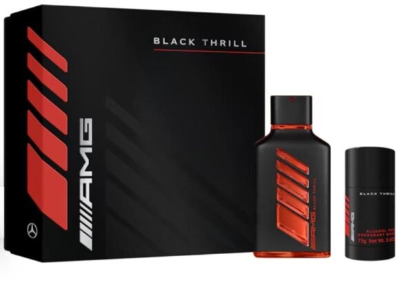 Mercedes-Benz Geschenkset AMG Black Thrill EdP für Herren INCC 100 ml