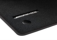 Mercedes-Benz AMG Fußmatten 4er-Set schwarz/rot,...