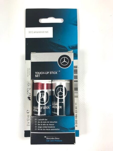 Mercedes-Benz Touch Up Stick Set 9189 smaragdschwarz met.