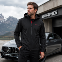 Mercedes-Benz AMG Funktionsjacke Herren schwarz, XXL