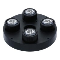 Mercedes-Benz AMG Ventilzierkappe, Set, 4-teilig, schwarz