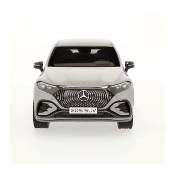 Mercedes-Benz Modell EQS SUV, AMG Line, X296 MANUFAKTUR alpingrau uni, NZG, 1:18