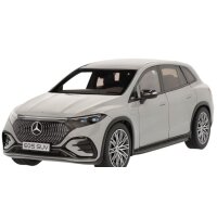 Mercedes-Benz Modell EQS SUV, AMG Line, X296 MANUFAKTUR alpingrau uni, NZG, 1:18