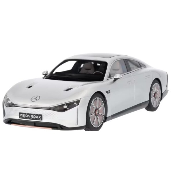Mercedes-Benz Modell Vision EQXX Showcar silber alubeam NZG  1:18
