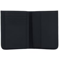 Mercedes-Benz Geldbörse, Upcycling schwarz, Leder