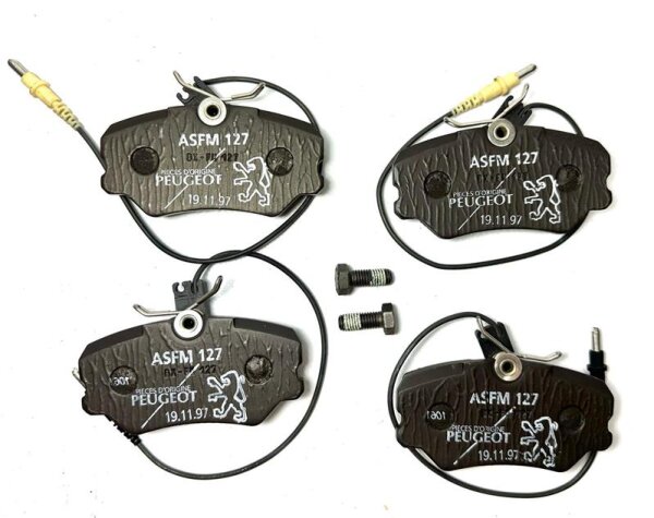 Peugeot Bremsbeläge vorne 306 405 Citroen ZV