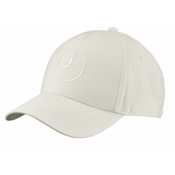 Mercedes Benz Cap Damen creme Baumwolle (Bio)
